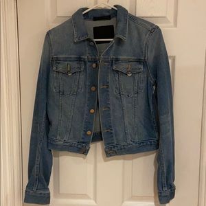 Alexander Wang Cropped Denim Jacket